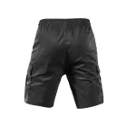 Férfi 3XL-es fekete cargo rövidnadrág, short - ÚJ