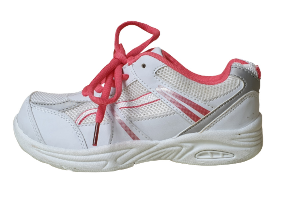 31-es fehér-rózsaszín sportcipő - F&F - ÚJ (foltos)