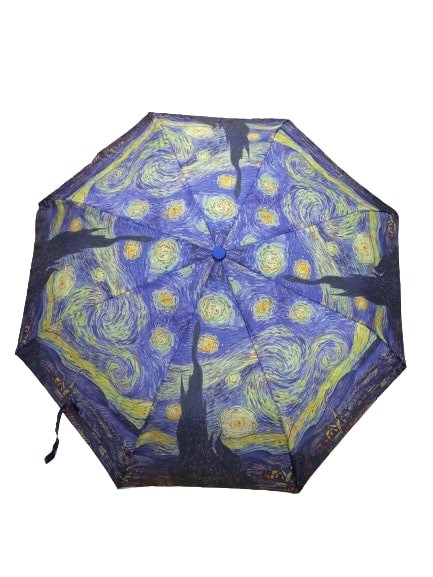 Festményes automata esernyő - Van Gogh - ÚJ