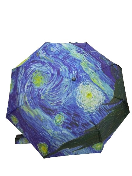 Festményes automata esernyő - Van Gogh: Csillagos éj - ÚJ