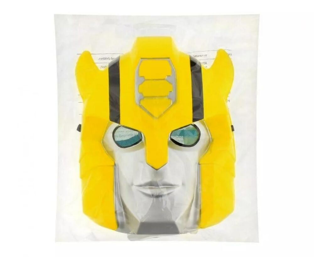 Bumblebee műanyag álarc, maszk - Transformers - ÚJ